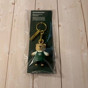 Starbucks Bear Lid Stopper Keychain – New Limited Release